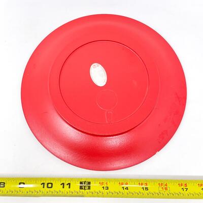 RUSSIAN KHOKHLOMA 10â€ PLATE - WOODEN