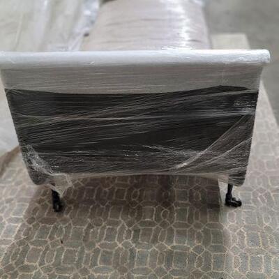 Iron day bed side 78"L x 32"D x 35"H