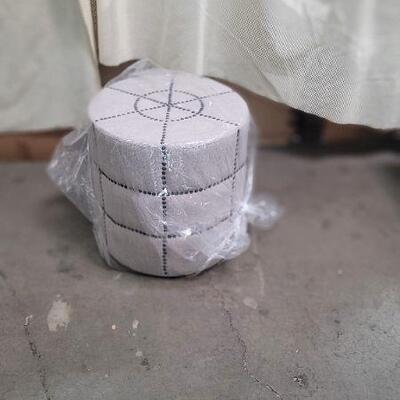 ROUND OATMEAL OTTOMAN $149