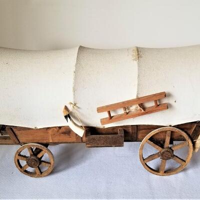 Lot #38  Vintage Conestoga Wagon - 1960's
