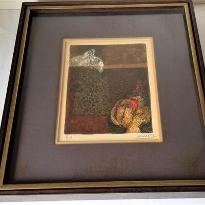 Lot #42  ALVAR Lithograph - Artist's proof - LISTED ARTIST