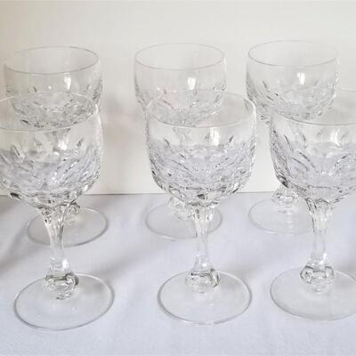 Lot #44 Set of 10 Crystal Goblets