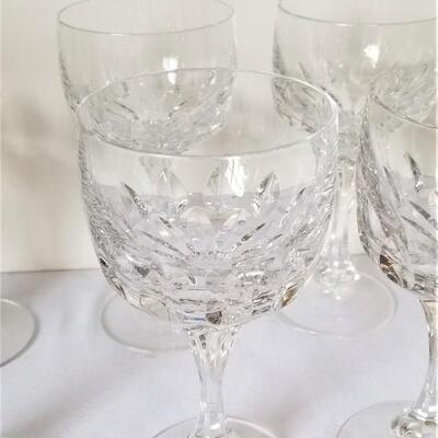 Lot #44 Set of 10 Crystal Goblets