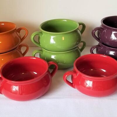 Lot #50  Set of 8 World Market Soup/Chili Bowls