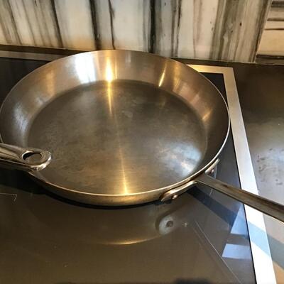 K107 - Morganware Pot, Innova Classico Saucepan, All Clad 13â€ Stainless Frypan