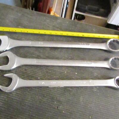 LOT 56  LARGE COMBINATION WRENCHES