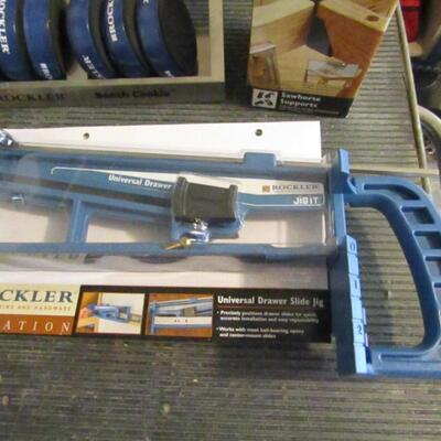 LOT 80  NEW ROCKLER WOODWORKING TOOLS AND ACCESSORIES