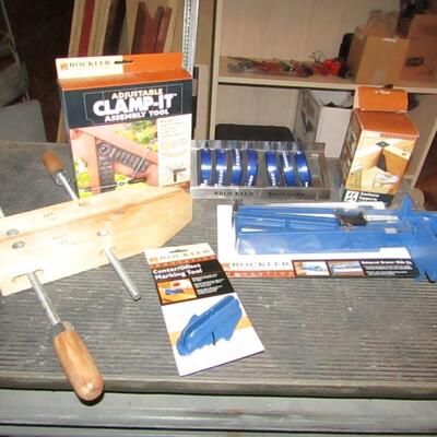 LOT 80  NEW ROCKLER WOODWORKING TOOLS AND ACCESSORIES