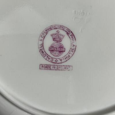 178. Set of Seven Vintage MINTON China Plates
