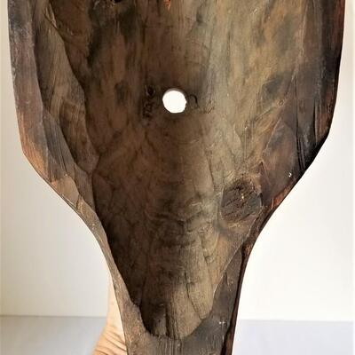 Lot #51  Carved Mask in the form of a Deer