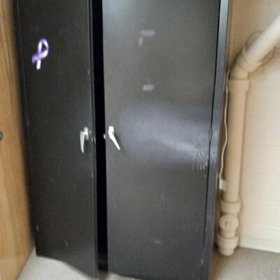 METAL BLACK CABINET