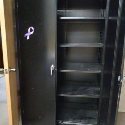 METAL BLACK CABINET