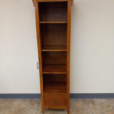 WOODEN SHELVING STAND