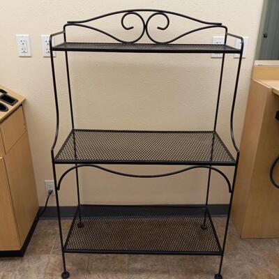 BLACK WIRE RACK