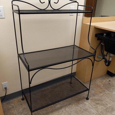 BLACK WIRE RACK
