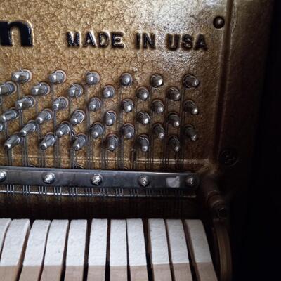 BALDWIN 125TH ANNIVERSARY EDITION PIANO AND BENCH
