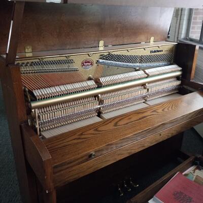 BALDWIN 125TH ANNIVERSARY EDITION PIANO AND BENCH