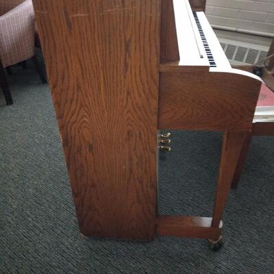 BALDWIN 125TH ANNIVERSARY EDITION PIANO AND BENCH