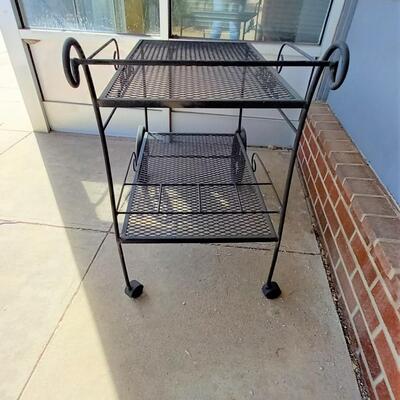 METAL 2 TIER CART