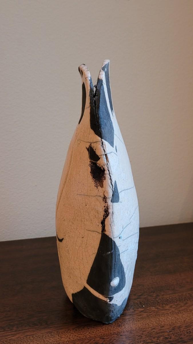 Lot 66 Slab Pottery Vase