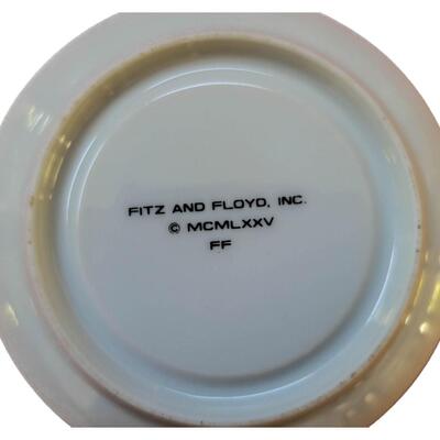 Vintage/Antique Fritz & Floyd Tea/Coffee Set of 4