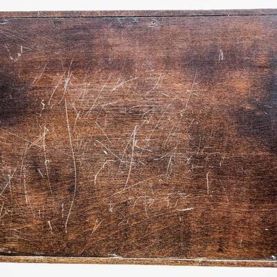 Antique Art Deco Walnut Inlaid Office/Jewelry