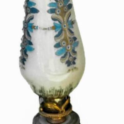 Stunning Hand Painted Porcelain and Ceramic Lamp