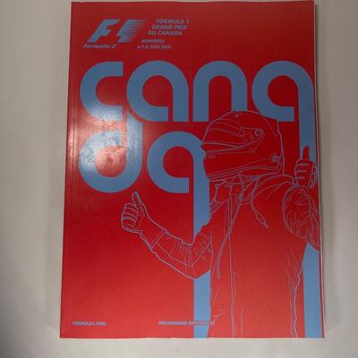 Pair of Montreal Grand Prix Official Programmes