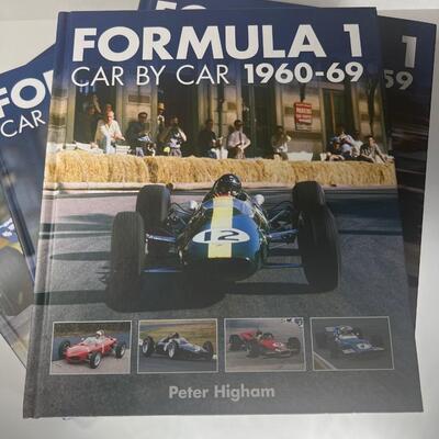 Lot of 5 F1 Car by Car Books