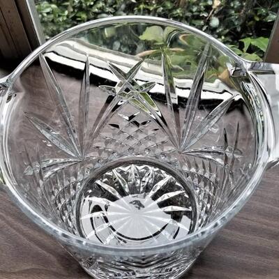 Lot #59  Good looking Crystal Ice/Champagne Bucket