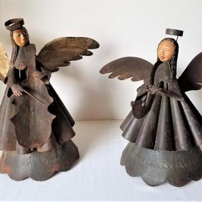 Lot #66  Contemporary Decorative Angels with musical instruments