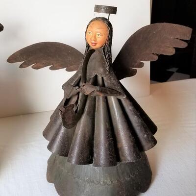 Lot #66  Contemporary Decorative Angels with musical instruments
