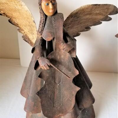 Lot #66  Contemporary Decorative Angels with musical instruments