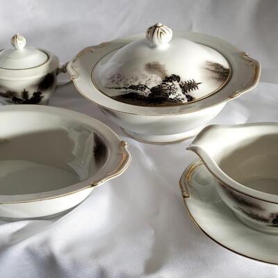 Fukagawa Hand Painted China - Japan