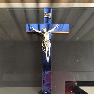 K122 - Blue Crucifix