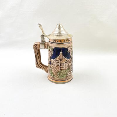 SMALL VINTAGE BEER STEIN - â€œHILSEN TRA KOLVEREIDâ€