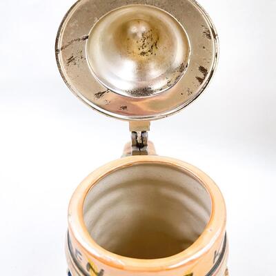 SMALL VINTAGE BEER STEIN - â€œHILSEN TRA KOLVEREIDâ€