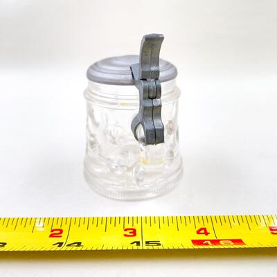 MINI GLASS BEER STEIN