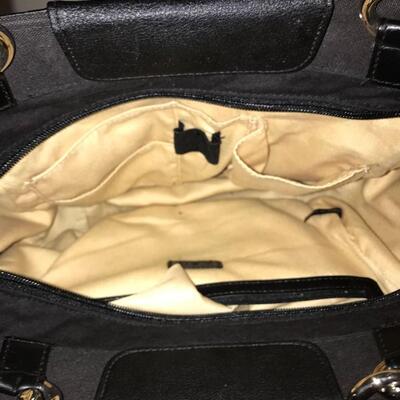 : Black Mich_ purse;