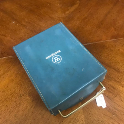 Tools:1 Westinghouse vintage A-C Amperes electrical device;