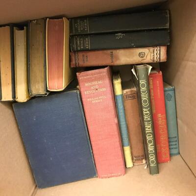 books:lot vintage;