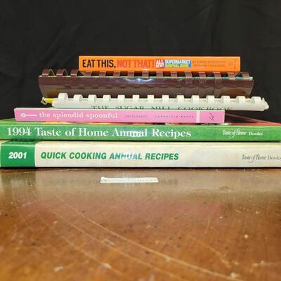 Books:Box lot 6 cookbooks;