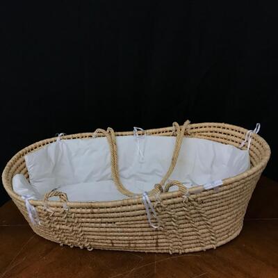 baby: moses basket ;