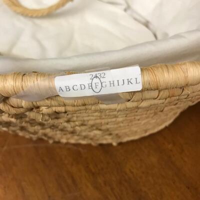 baby: moses basket ;