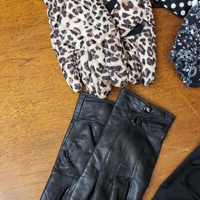 Clothing:Box lot Misc outdoor gear; motorcycle gear; gloves; ;