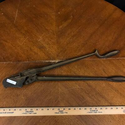 tool: antique cutting tool;