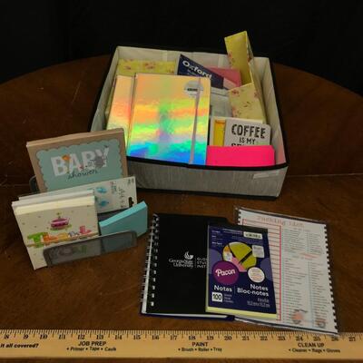 stationary: bullet journals, greeting cards, organizer, etc.;
