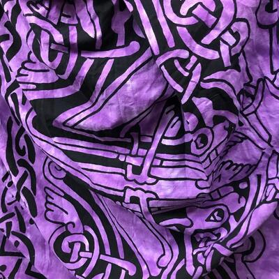 costume:1 Purple Black Hooded Robe;costume