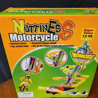 Children:Box Lot Assorted Kids Items: Toy Story TWIN? bedding; Yellow plastic tractor toy; HESS truck;
