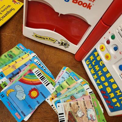 Children:Box Lot Assorted Kids Items: VTech; Activity books; misc;